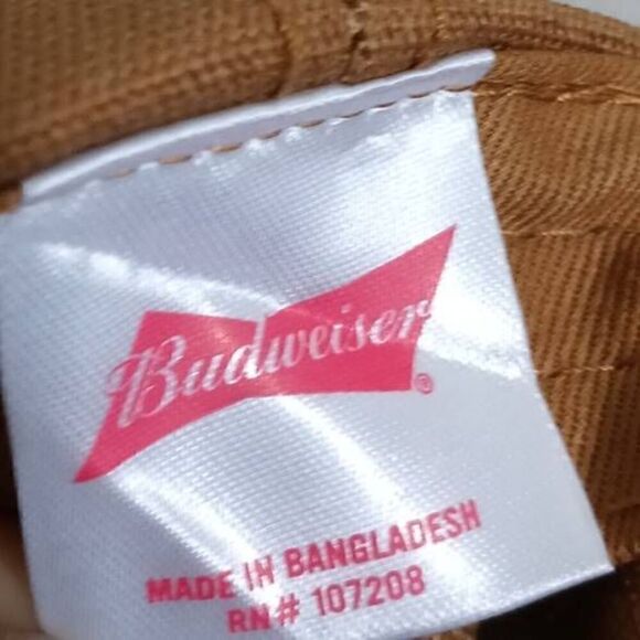 Budweiser Dad Adjustable Snapback Hat Cap - Picture 4 of 4